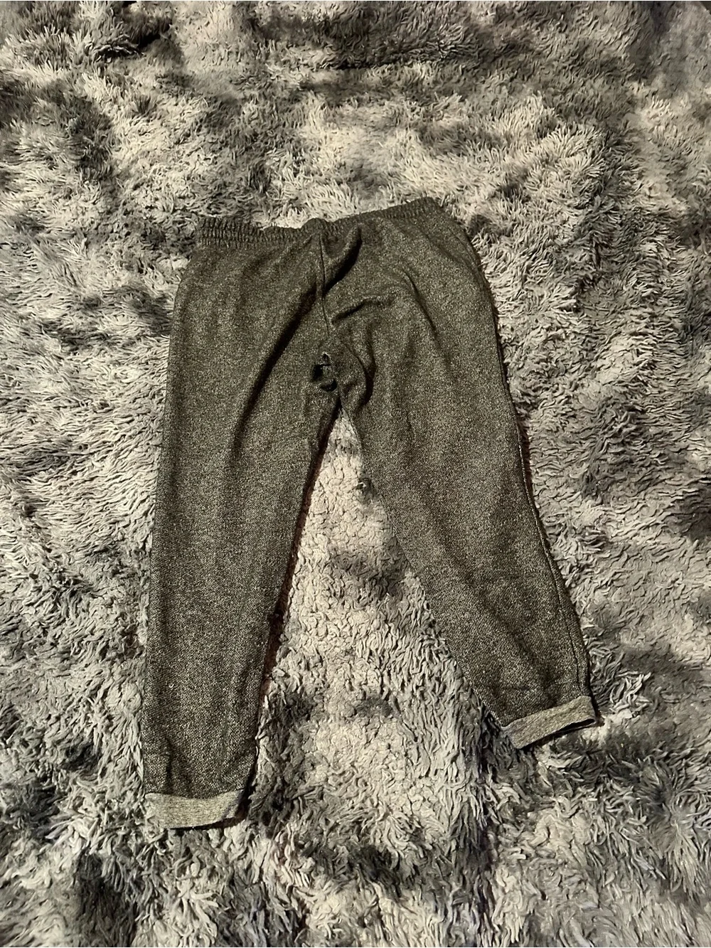 Old Navy Heather Charcoal Gray Jogger Pants